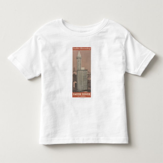 Smith-Turm, Seattles Observatorium Kleinkind T-shirt (Vorderseite)