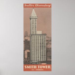 Smith-Turm, Seattles Observatorium Poster