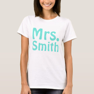 Smith Turquoise Polka Dots T-Shirt