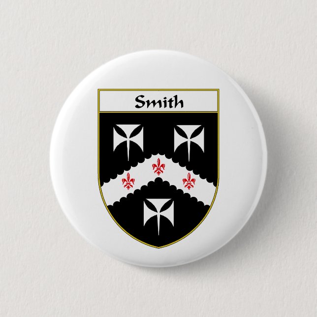 Smith-Wappen/Familienwappen Button (Vorderseite)