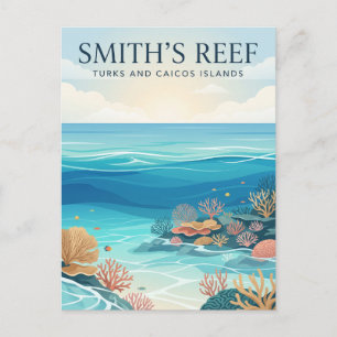 Smith's Reef Turks- und Caicosinseln Postkarte