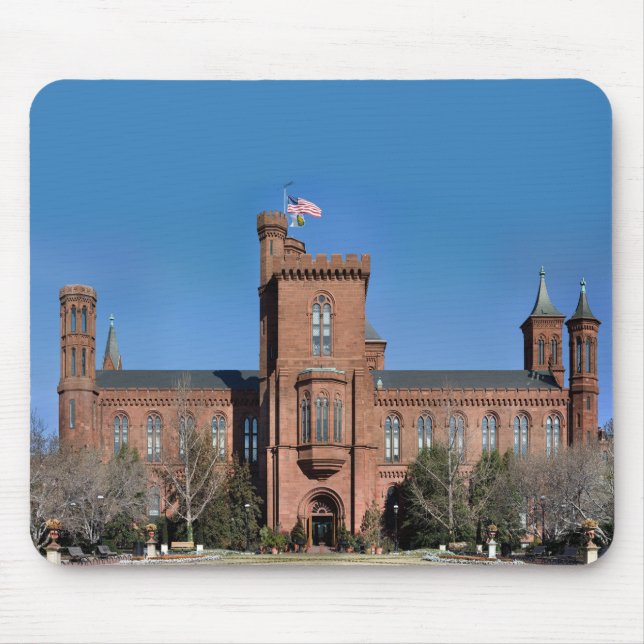 Smithsonian Castle in Washington, D.C. Mousepad (Vorne)