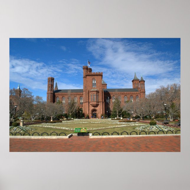 Smithsonian Castle Poster (Vorne)
