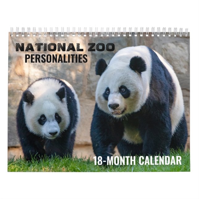 Smithsonian National Zoo 2022 Kalender (Titelbild)