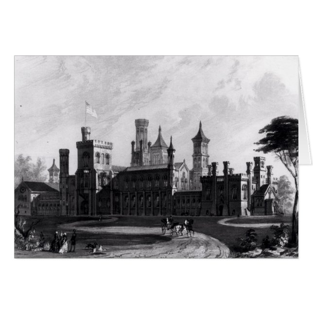 Smithsonische Institution aus dem Südwesten (Vorderseite (Horizontal))