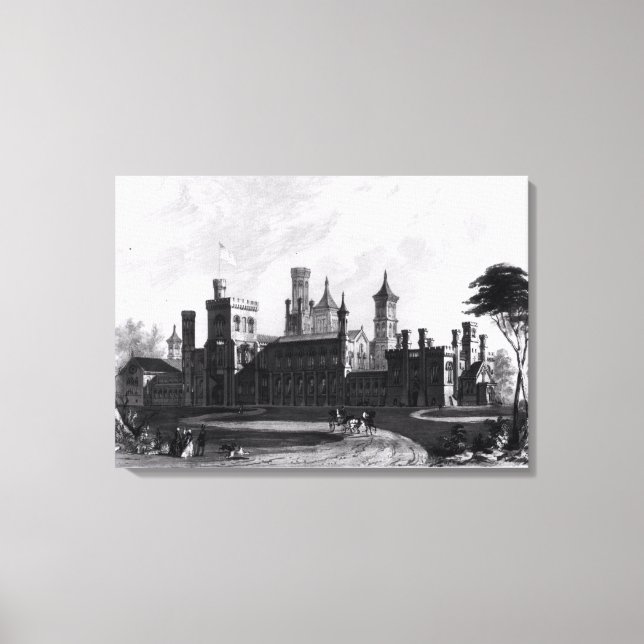 Smithsonische Institution aus dem Südwesten Leinwanddruck (Vorderseite)