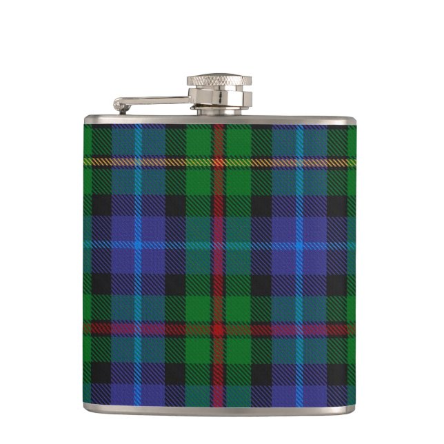 Smithtartan-Flasche Flachmann (Vorderseite)