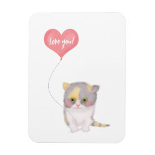 Smitten Kitten 'Liebe you' Valentinstag Magnet