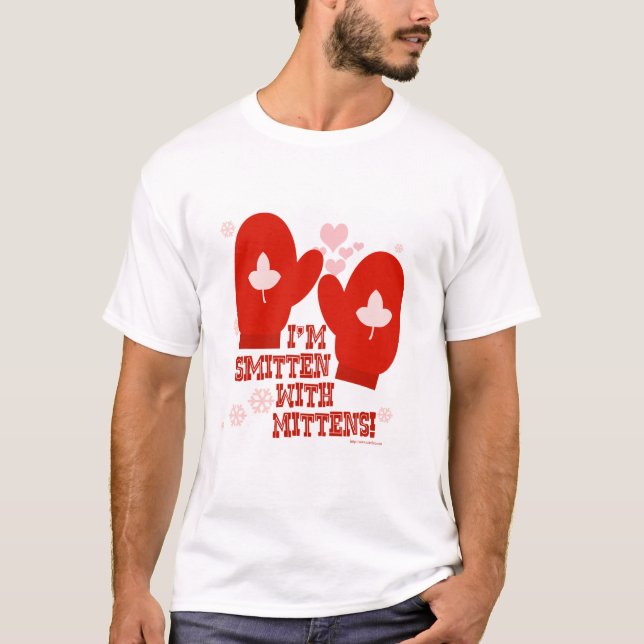 Smitten mit Mittens Sweatshirt T-Shirt (Vorderseite)
