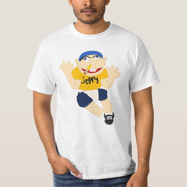 SML Jeffy witzig T-Shirt (Vorderseite)