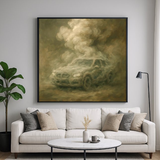 Smog Car - Pastellfarben Poster (Von Creator hochgeladen)