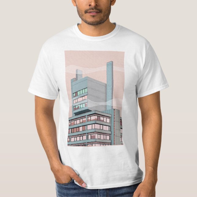 Smog-Stadt T-Shirt (Vorderseite)