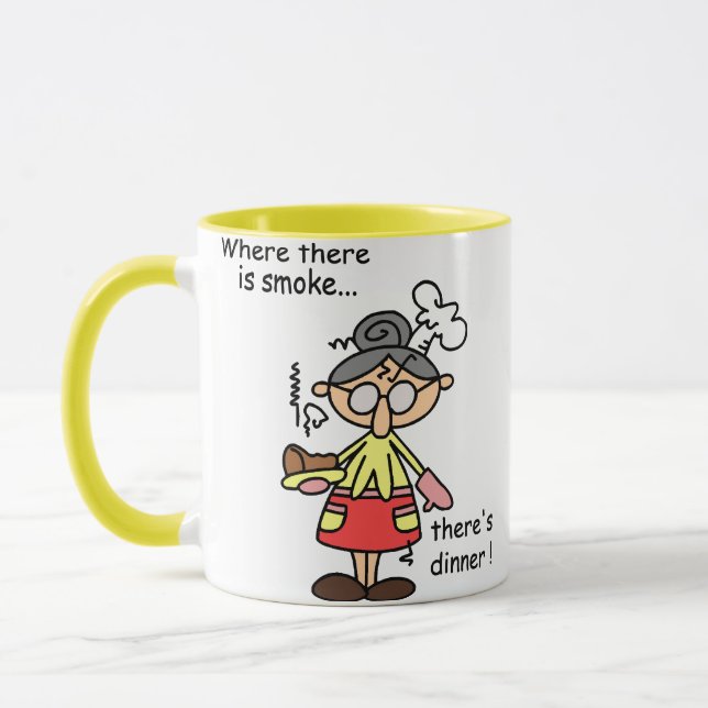 Smoke and Dinner T-shirts and Gifts Tasse (Links)