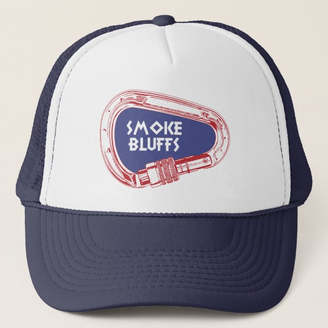 Smoke Bluffs Climbing Carabiner Truckerkappe (Vorderseite)