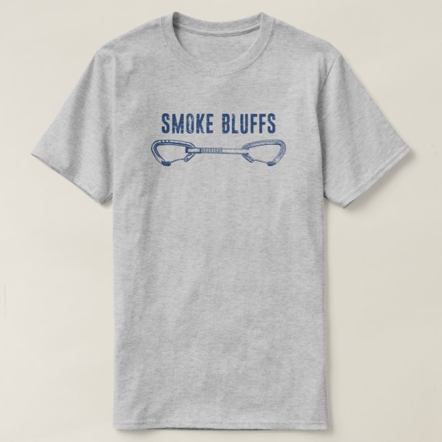 Smoke Bluffs Felsklimmen Quickdraw T-Shirt (Design vorne)