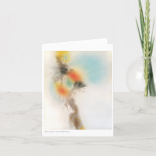 Smoke Drawing, Rockne Krebs, 1973 (Note Card) Karte