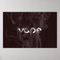 Smoke Vape Premium Poster Print