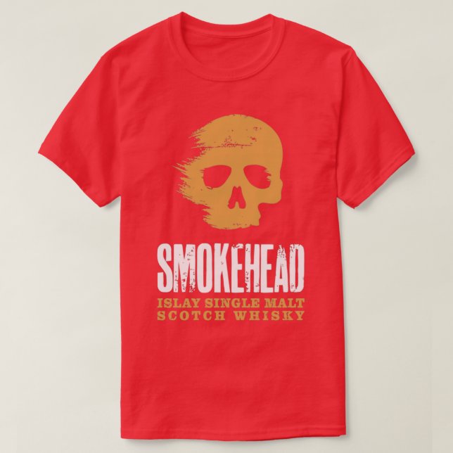 Smokehead Scotch Whisky T-Shirt (Design vorne)