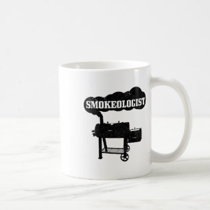 Smokeologin Grillen Grilling Koch Smoker Funny Byr Kaffeetasse