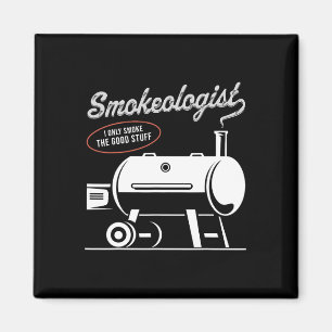 Smokeologin Grillen Vater Funny Smoking Meat Smoke Magnet