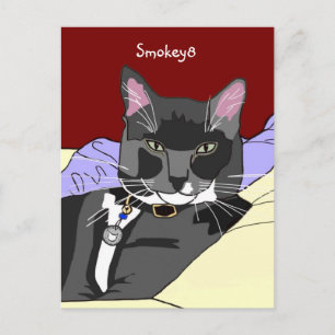 Smokey8 Postkarte