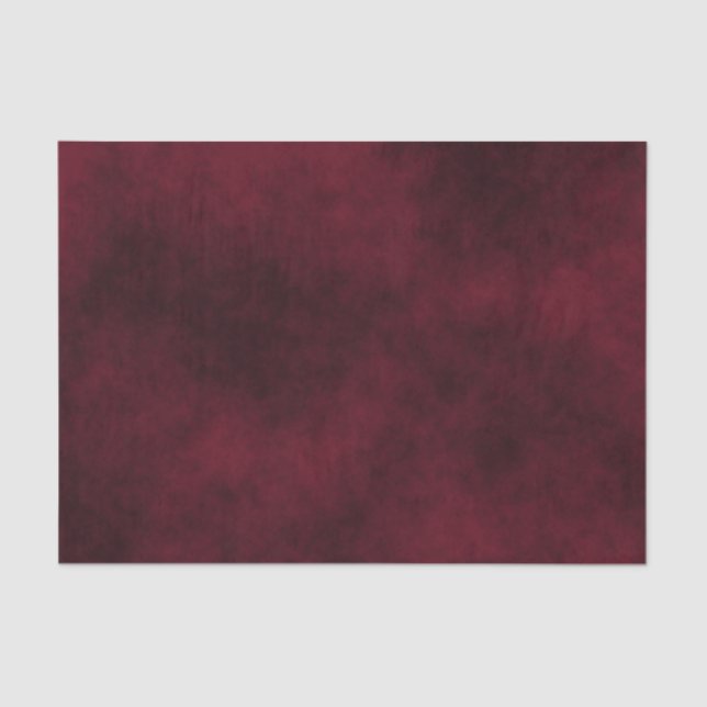 Smokey Autumn Burgundy Seidenpapier (Vorderseite)