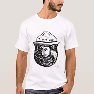 Smokey der Bär löscht aus T-Shirt