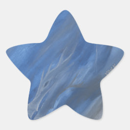 Smokey Dragon Stern-Aufkleber