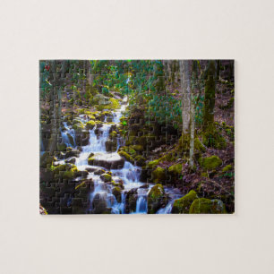 Smokey Mountain River Creek North Carolina Puzzle