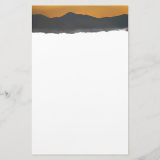 Smokey Mountain Sunrise Briefpapier