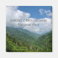Smokey Mountains Nationalpark Magnet
