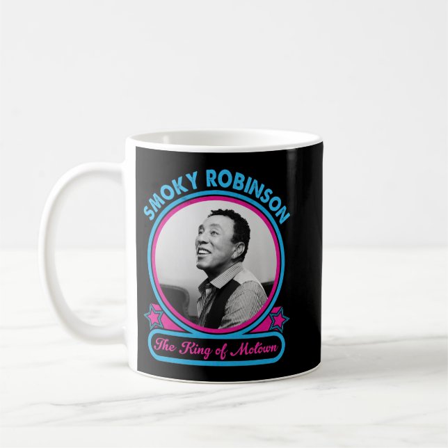 Smokey Robinson der König von Motown Kaffeetasse (Links)