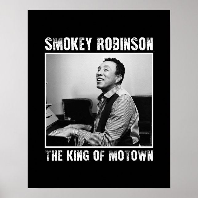 Smokey Robinson der König von Motown Poster (Vorne)