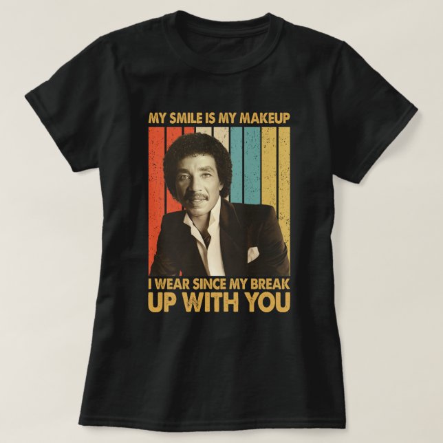 Smokey Robinson Quotes - Mein Lächeln ist mein Sch T-Shirt (Design vorne)