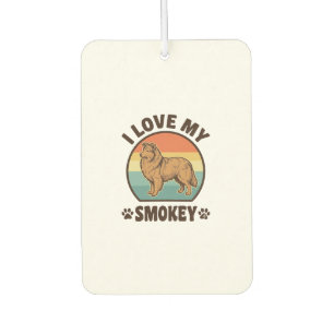 Smokey Sheltie Hund Vintage Sonnenuntergang Shirt  Autolufterfrischer