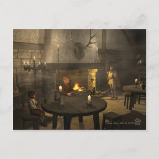 Smokey Tavern Tales Postkarte