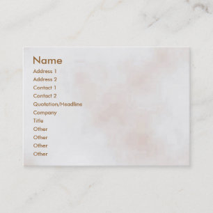 Smoki-Visitenkarte Visitenkarte