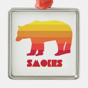 Smokies Rainbow Bear Ornament Aus Metall