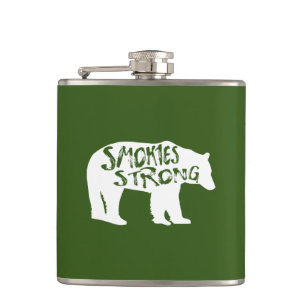 Smokies Starker Bär Flachmann