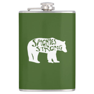 Smokies Starker Bär Flachmann