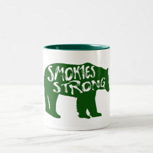 Smokies Strong Bear Zweifarbige Tasse