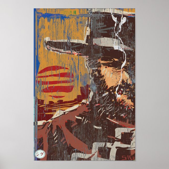 Smokin Cowboy Poster (Vorne)