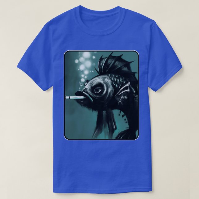 Smokin Fish Puff T-Shirt (Design vorne)