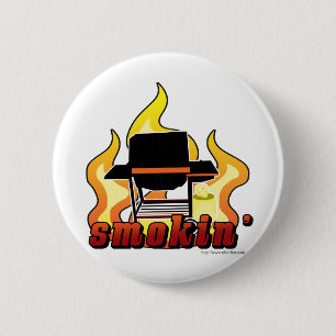 Smokin GRILLEN-Liebhaber Button