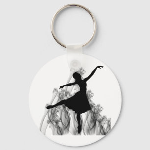 Smokin heißer Ballerina-Tänzer Schlüsselanhänger