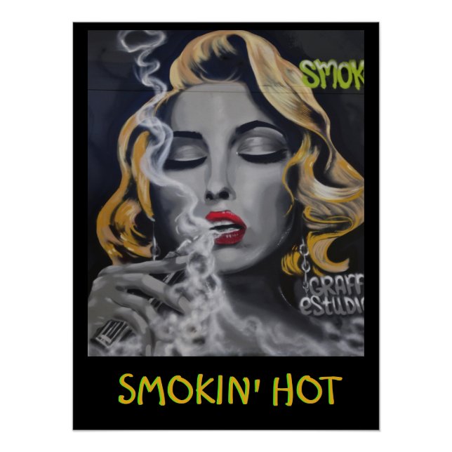 Smokin Hot Blond Poster (Vorderseite)