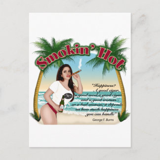 Smokin Hot Postkarte