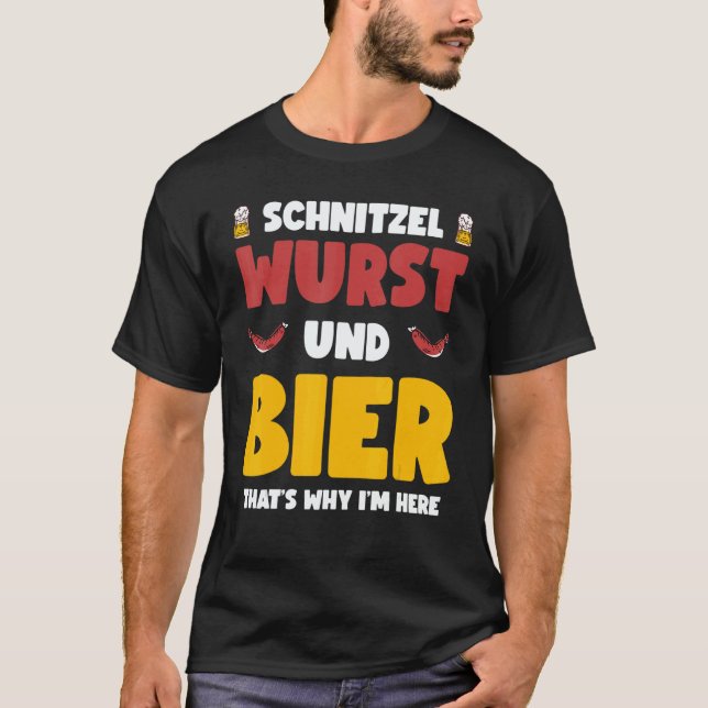 Smoking And Grilling German Wurst 12 T-Shirt (Vorderseite)