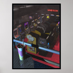 Smoking Game Room Poster