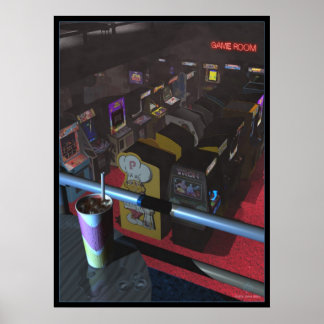 Smoking Game Room Poster